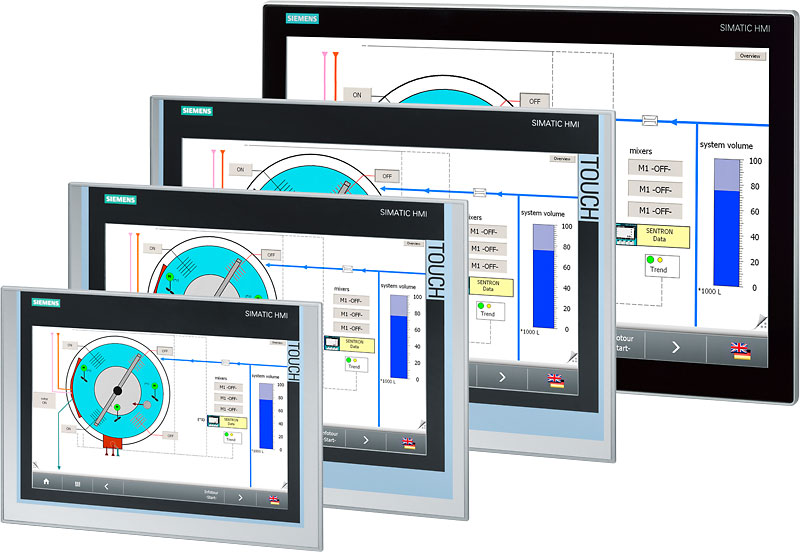 HMI زیمنس چیست؟ بررسی کامل انواع، کاربردها و مزایا